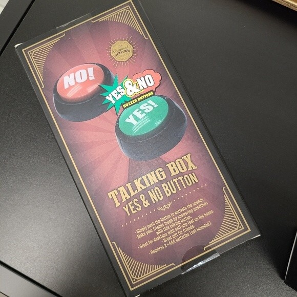 New Talking Box Yes & No Buttons - Picture 2 of 2